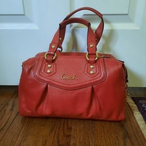 Red Coach Handbags
